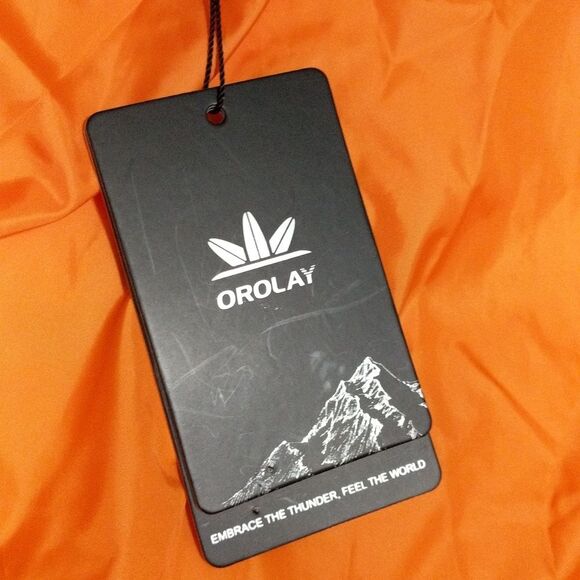 NEW Orolay Universe classics thickened down jacket coat parka gray women's 4XL - Picture 5 of 11